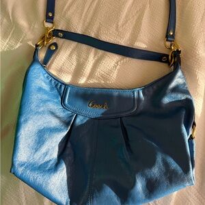 Coach Vintage Blue Shoulder Bag